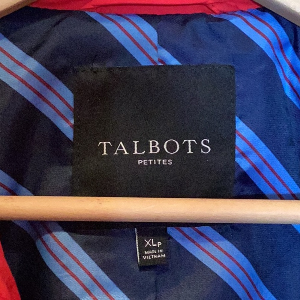 Talbots Red Quilted Puffer Jacket - Picture 7 of 8